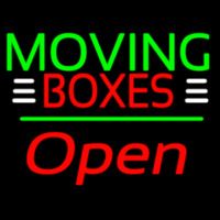 Red Moving Bo es Block Green Line With Open 2 Neonkyltti
