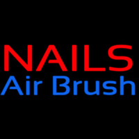 Red Nails Airbrush Neonkyltti