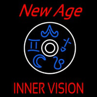 Red New Age Inner Vision Neonkyltti