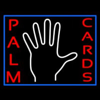 Red Palm Cards With White Logo Neonkyltti