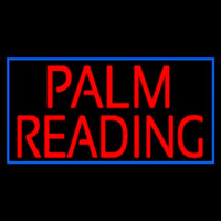Red Palm Reading Neonkyltti