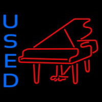 Red Piano Logo Blue Used 1 Neonkyltti