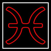 Red Pisces Neonkyltti