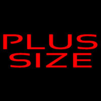 Red Plus Size Neonkyltti