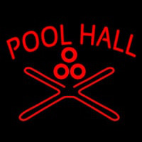 Red Pool Hall Neonkyltti