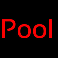 Red Pool Neonkyltti
