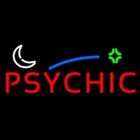 Red Psychic Block Logo Neonkyltti