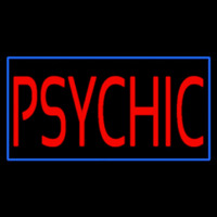 Red Psychic Blue Border Neonkyltti