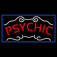 Red Psychic Blue Border Neonkyltti