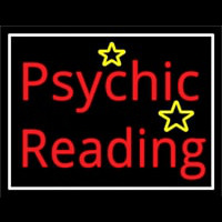 Red Psychic Reading With Stars Neonkyltti
