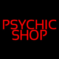Red Psychic Shop Neonkyltti