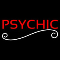 Red Psychic White Line Neonkyltti