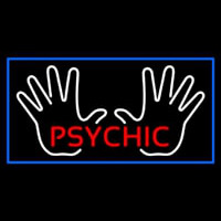 Red Psychic White Palms And Blue Border Neonkyltti