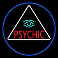Red Psychic With Turquoise Eye Neonkyltti