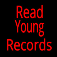 Red Read Young Records Neonkyltti