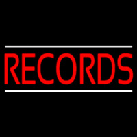 Red Records White Line Neonkyltti