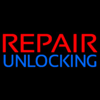 Red Repair Blue Unlocking Block Neonkyltti