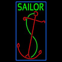 Red Sailor Logo Neonkyltti