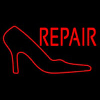 Red Sandal Logo Repair Neonkyltti