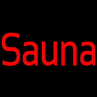 Red Sauna Neonkyltti