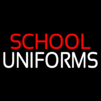 Red School White Uniforms Neonkyltti