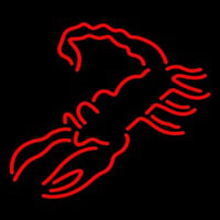 Red Scorpion Logo Neonkyltti