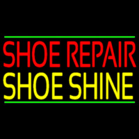 Red Shoe Repair Yellow Shoe Shine Neonkyltti