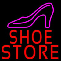 Red Shoe Store Neonkyltti