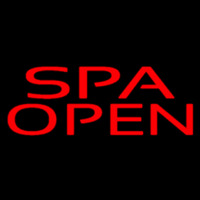 Red Spa Open Neonkyltti