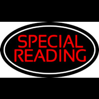 Red Special Reading White Border Neonkyltti