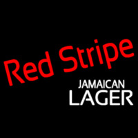 Red Stripe Jamaican Lager Logo Beer Sign Neonkyltti