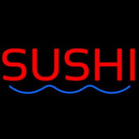 Red Sushi Neonkyltti