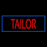 Red Tailor With Blue Border Neonkyltti