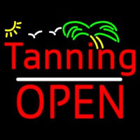 Red Tanning Block Open Neonkyltti