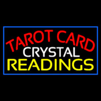 Red Tarot Card Crystal Readings Neonkyltti
