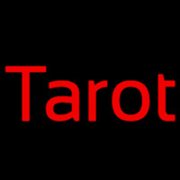 Red Tarot Neonkyltti