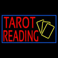 Red Tarot Reading Yellow Cards Neonkyltti