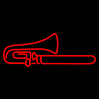 Red Trumpet Sa ophone 1 Neonkyltti