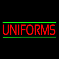 Red Uniforms Green Lines Neonkyltti