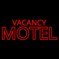 Red Vacancy Motel Neonkyltti