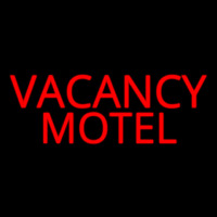 Red Vacancy Motel Neonkyltti