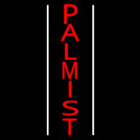 Red Vertical Palmist Neonkyltti
