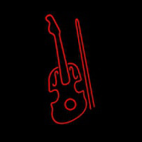 Red Violin Logo Neonkyltti