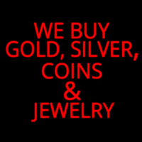 Red We Buy Gold Silver Coins And Jewelry Neonkyltti