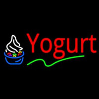 Red Yogurt Logo Neonkyltti