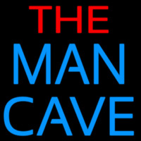 Red and Blue The Man Cave Neonkyltti