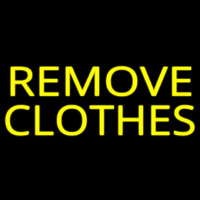 Remove Clothes Neonkyltti