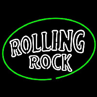 Rolling Rock Classic Large Logo Beer Sign Neonkyltti