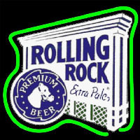 Rolling Rock E tra Pale Premium Beer Sign Neonkyltti
