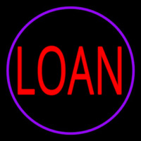 Round Loan Neonkyltti